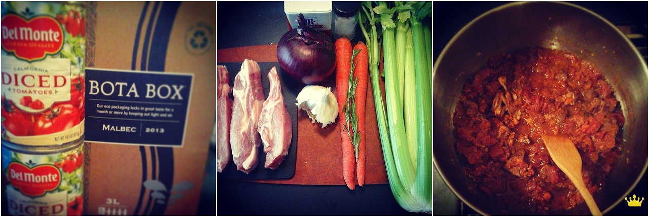 Slow cooked Pork ragu recipe